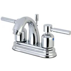 Kingston Brass Concord 4-Inch Centerset Deck Mount Bathroom Faucet