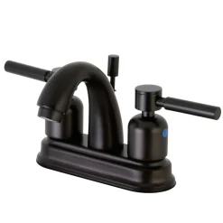 Kingston Brass Concord 4-Inch Centerset Deck Mount Bathroom Faucet