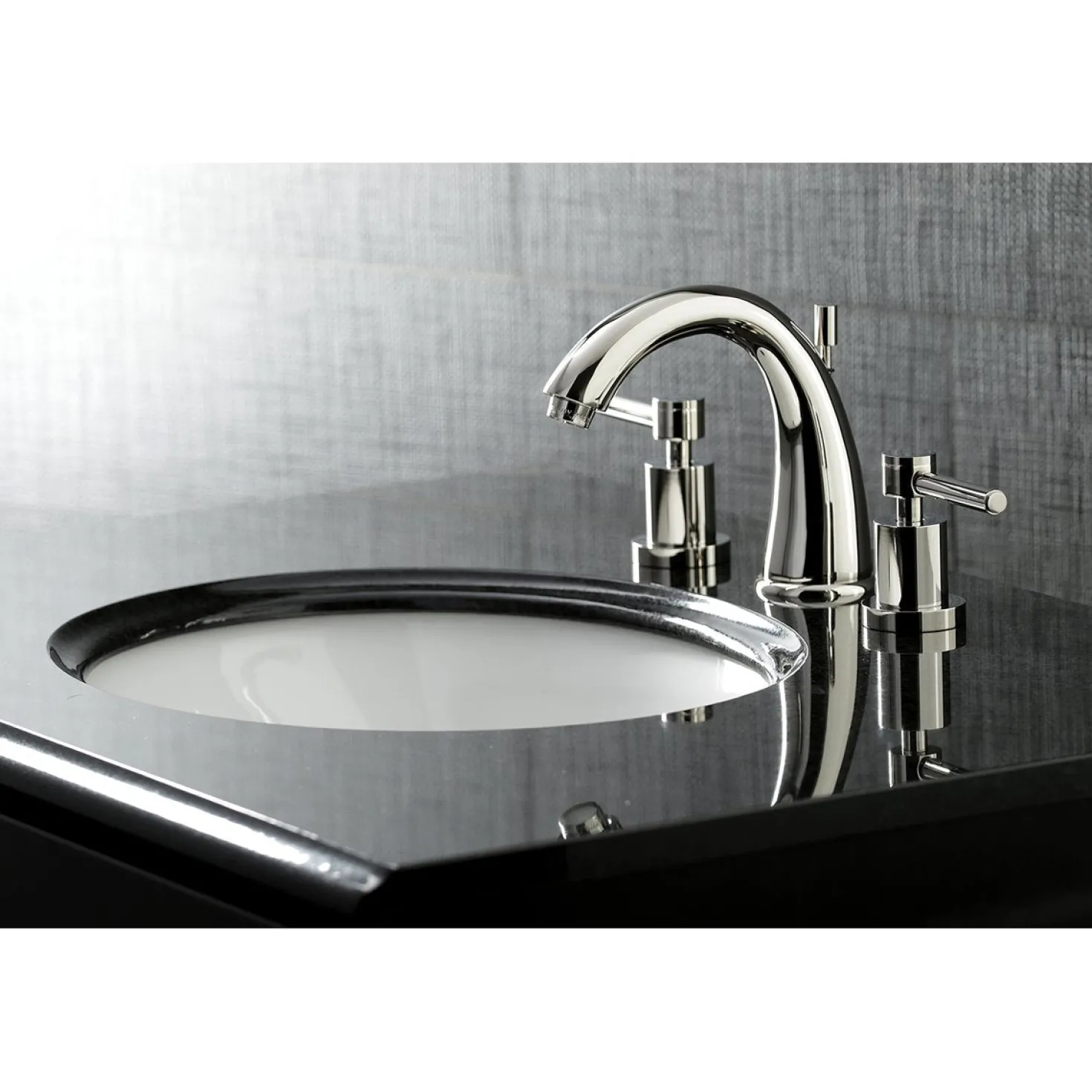 Kingston Brass Concord 8-Inch Widespread 3-Hole Bathroom Faucet