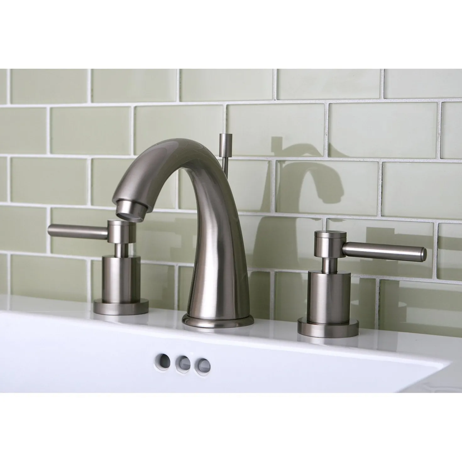 Kingston Brass Concord 8-Inch Widespread 3-Hole Bathroom Faucet