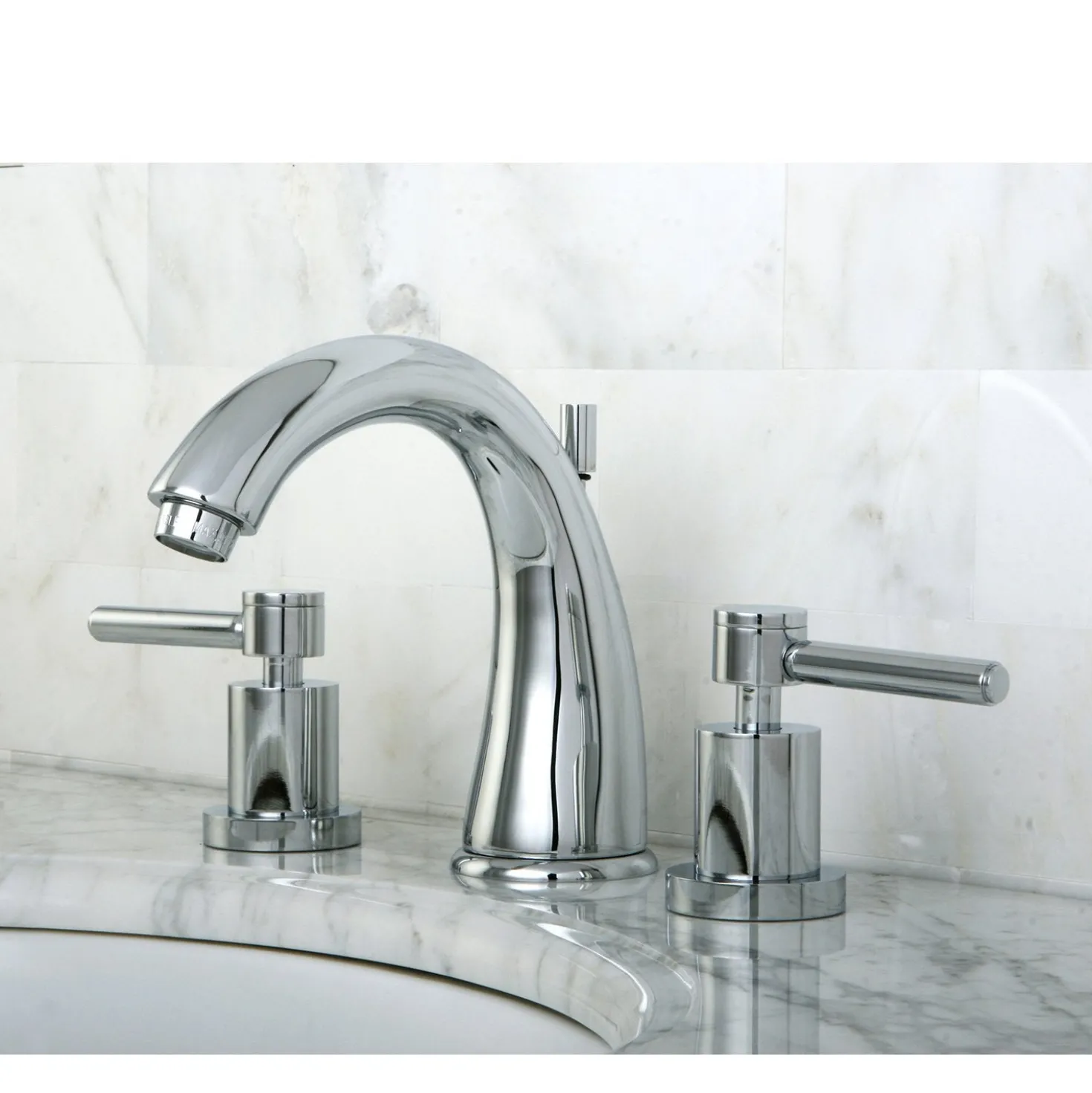Kingston Brass Concord 8-Inch Widespread 3-Hole Bathroom Faucet