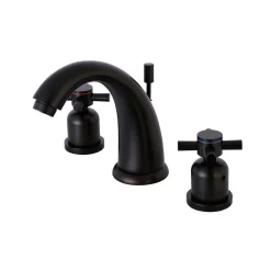 Kingston Brass Concord 8-Inch Widespread Deck Mount Bathroom Faucet