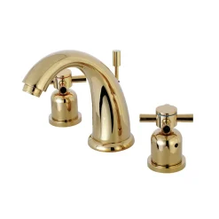 Kingston Brass Concord 8-Inch Widespread Deck Mount Bathroom Faucet