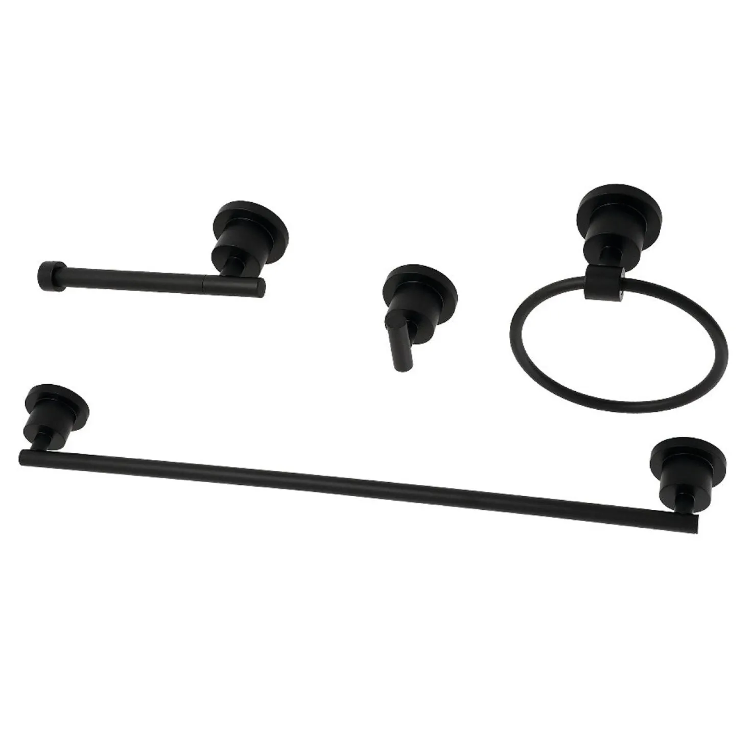 Kingston Brass Concord 4-Piece Bathroom Accessory Set