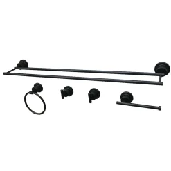 Kingston Brass Concord 5-Piece 30.88" x 7.13" Bathroom Accessory Set