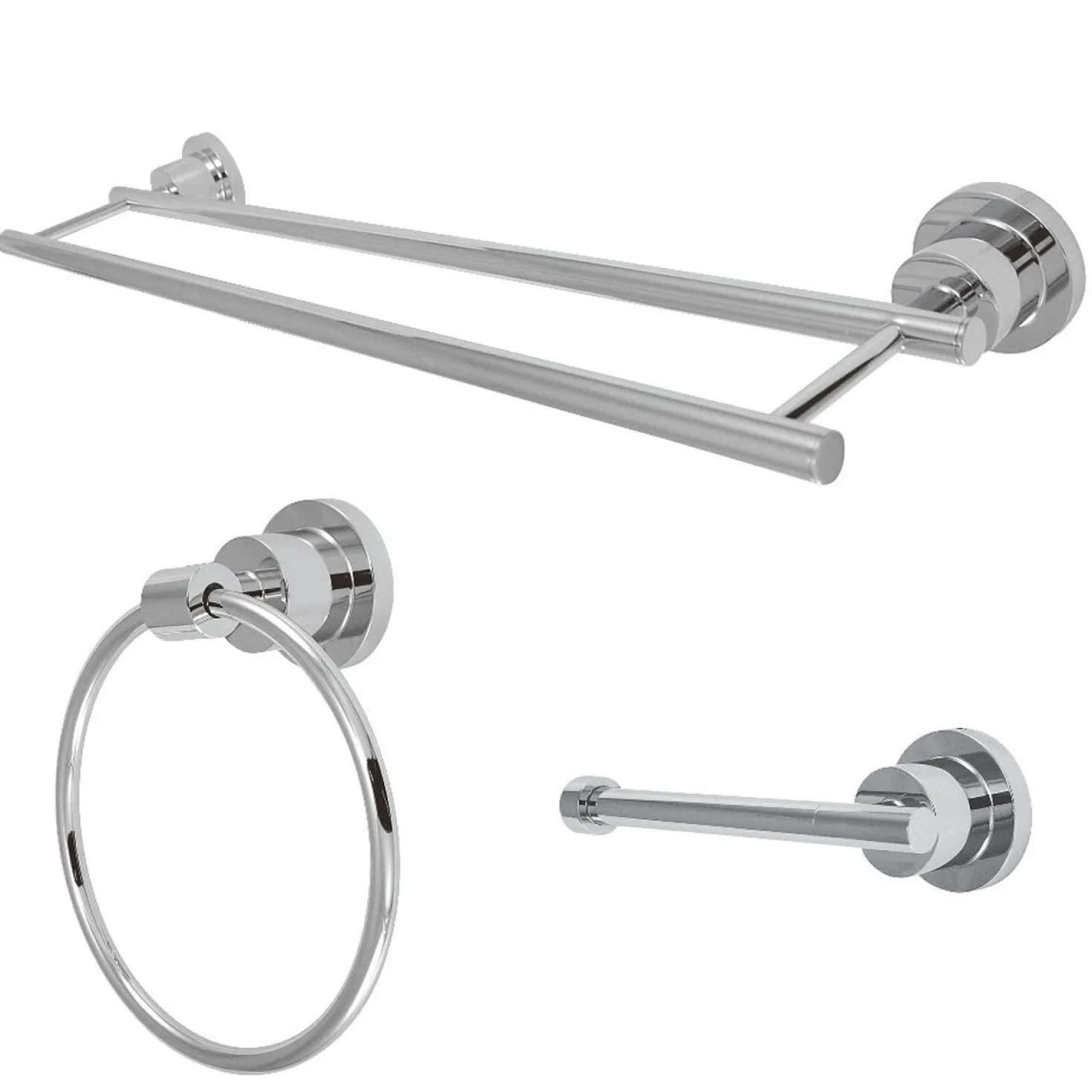 Kingston Brass Concord 3-Piece 24" Bathroom Accessories Set