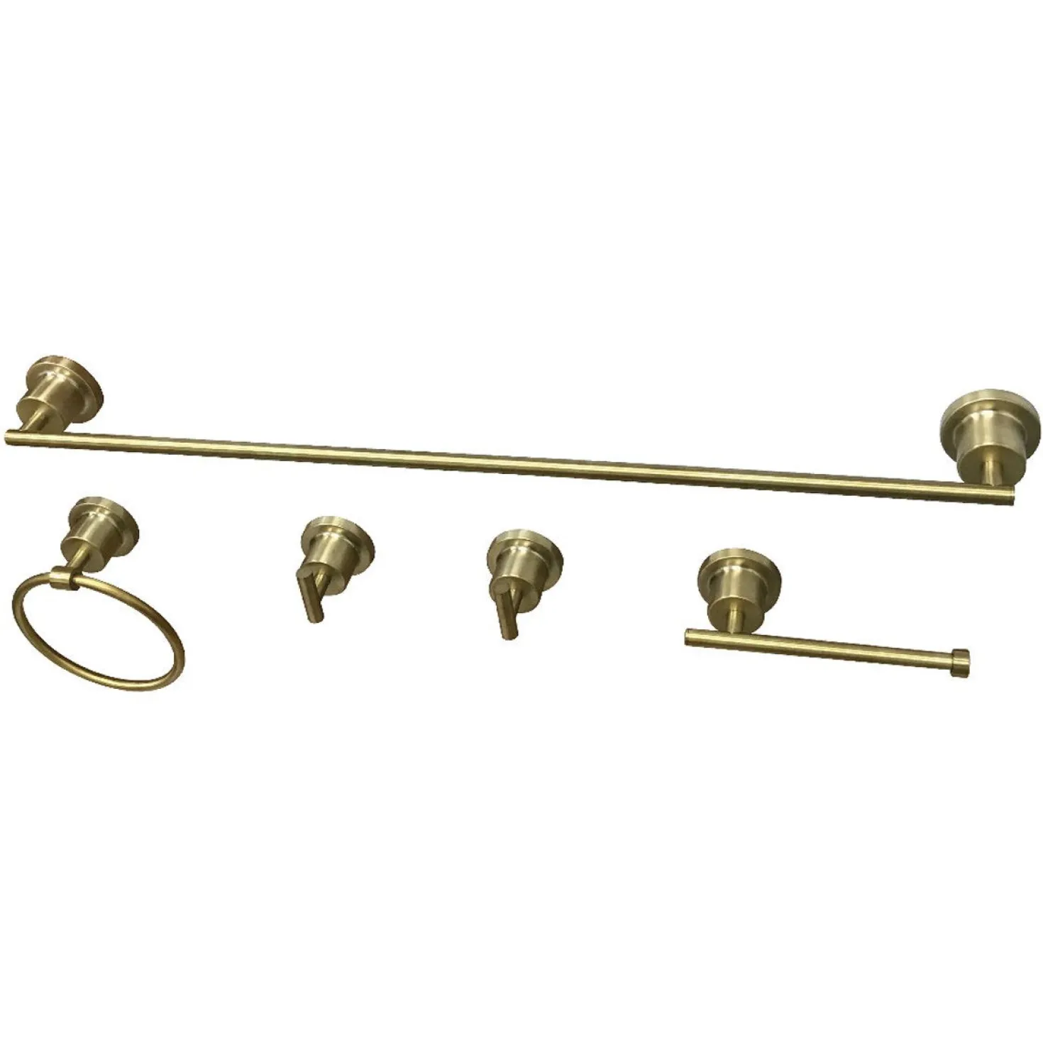 Kingston Brass Concord 5-Piece 24.88" x 7.13" Bathroom Accessory Set
