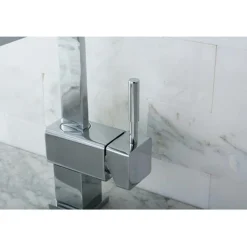 Kingston Brass Concord Single Handle Mono Deck Lavatory Faucet with Push-up Drain