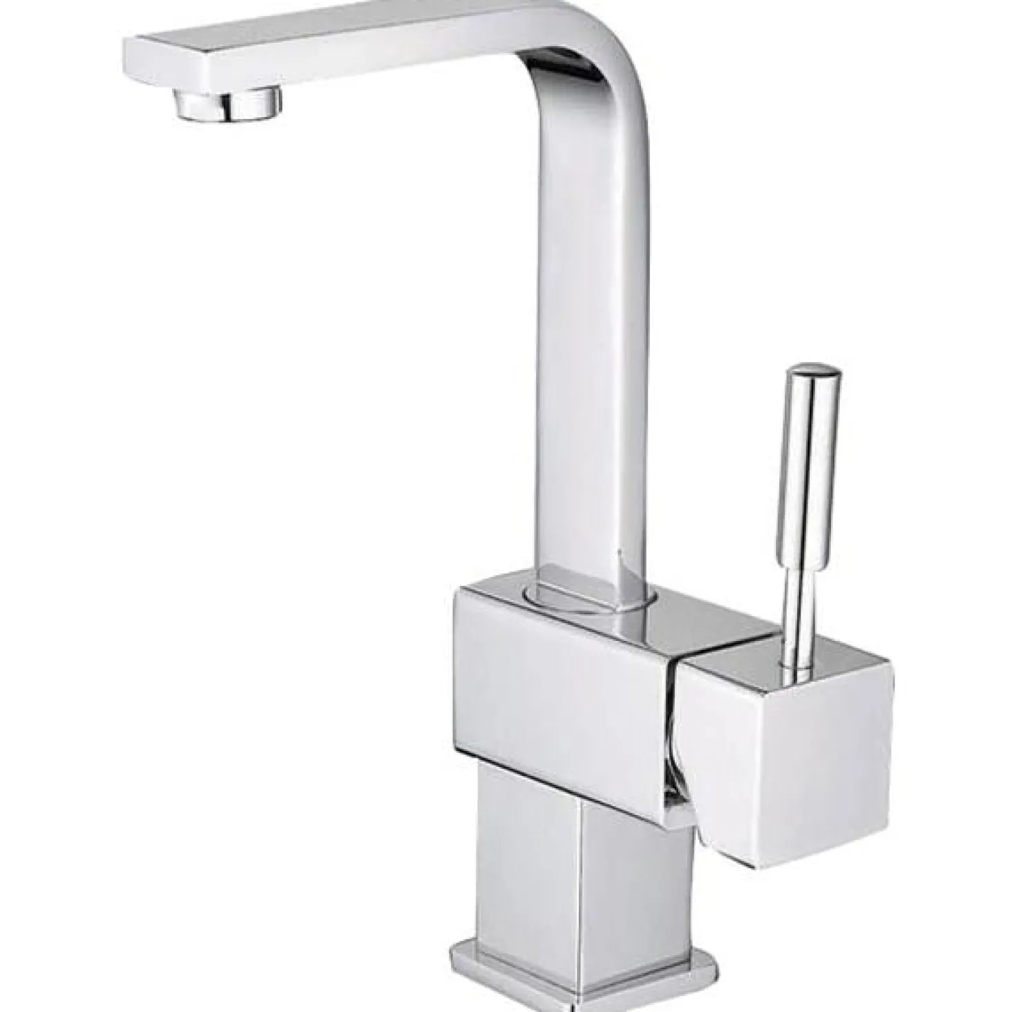 Kingston Brass Concord Single Handle Mono Deck Lavatory Faucet with Push-up Drain