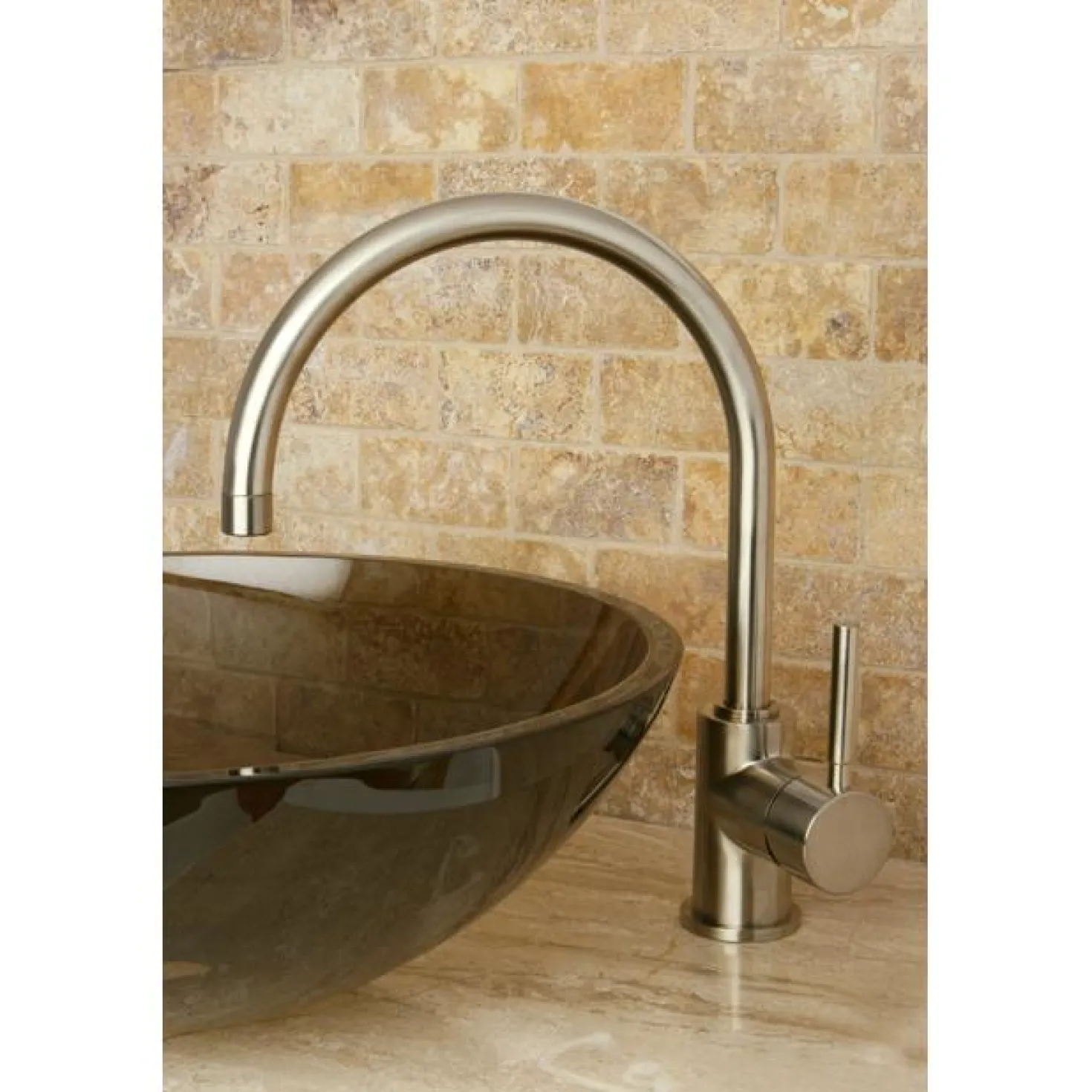 Kingston Brass Concord Single Handle Deck Mount Vessel Sink Faucet