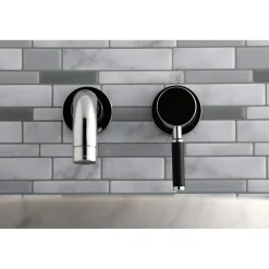 Kingston Brass Concord Single-Handle Wall Mount Bathroom Faucet
