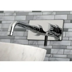 Kingston Brass Concord Single-Handle Wall Mount Bathroom Faucet