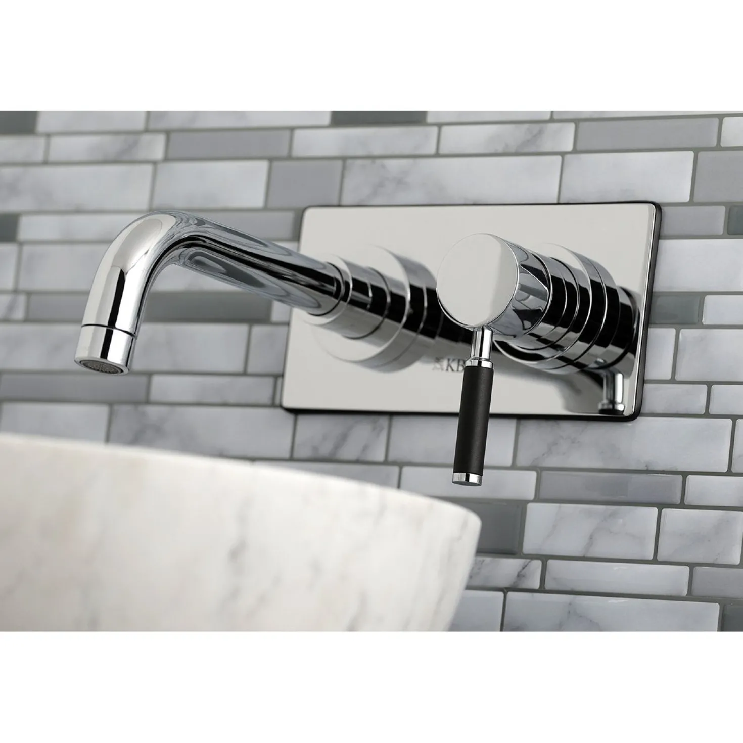 Kingston Brass Concord Single-Handle Wall Mount Bathroom Faucet