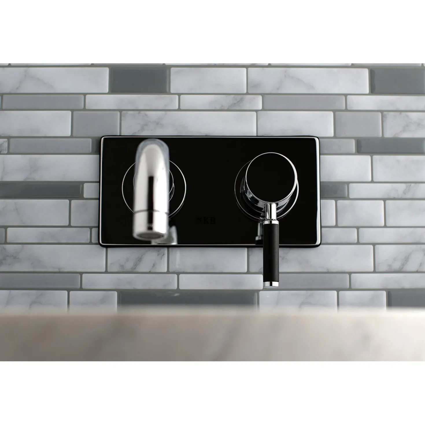 Kingston Brass Concord Single-Handle Wall Mount Bathroom Faucet