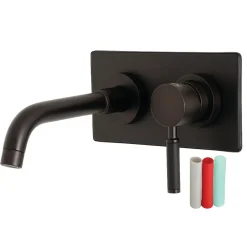 Kingston Brass Concord Single-Handle Wall Mount Bathroom Faucet