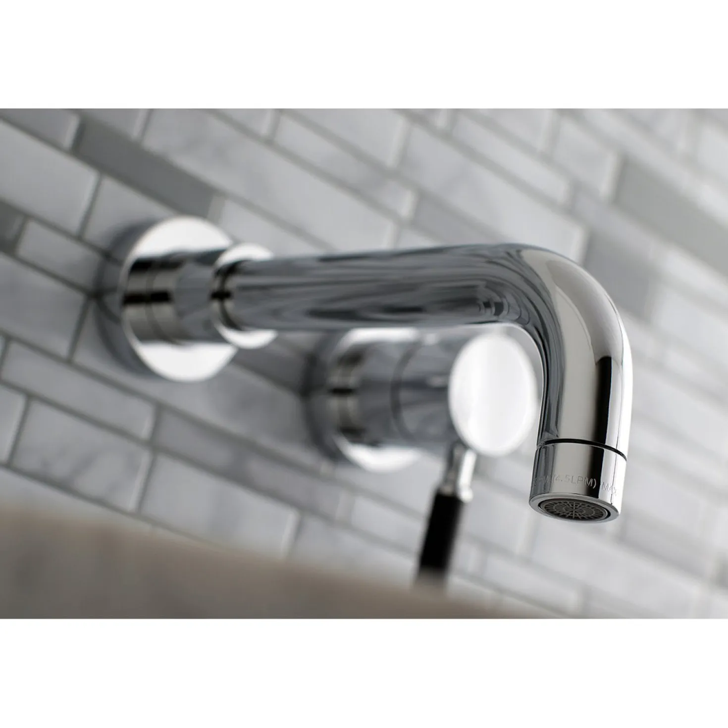 Kingston Brass Concord Single-Handle Wall Mount Bathroom Faucet