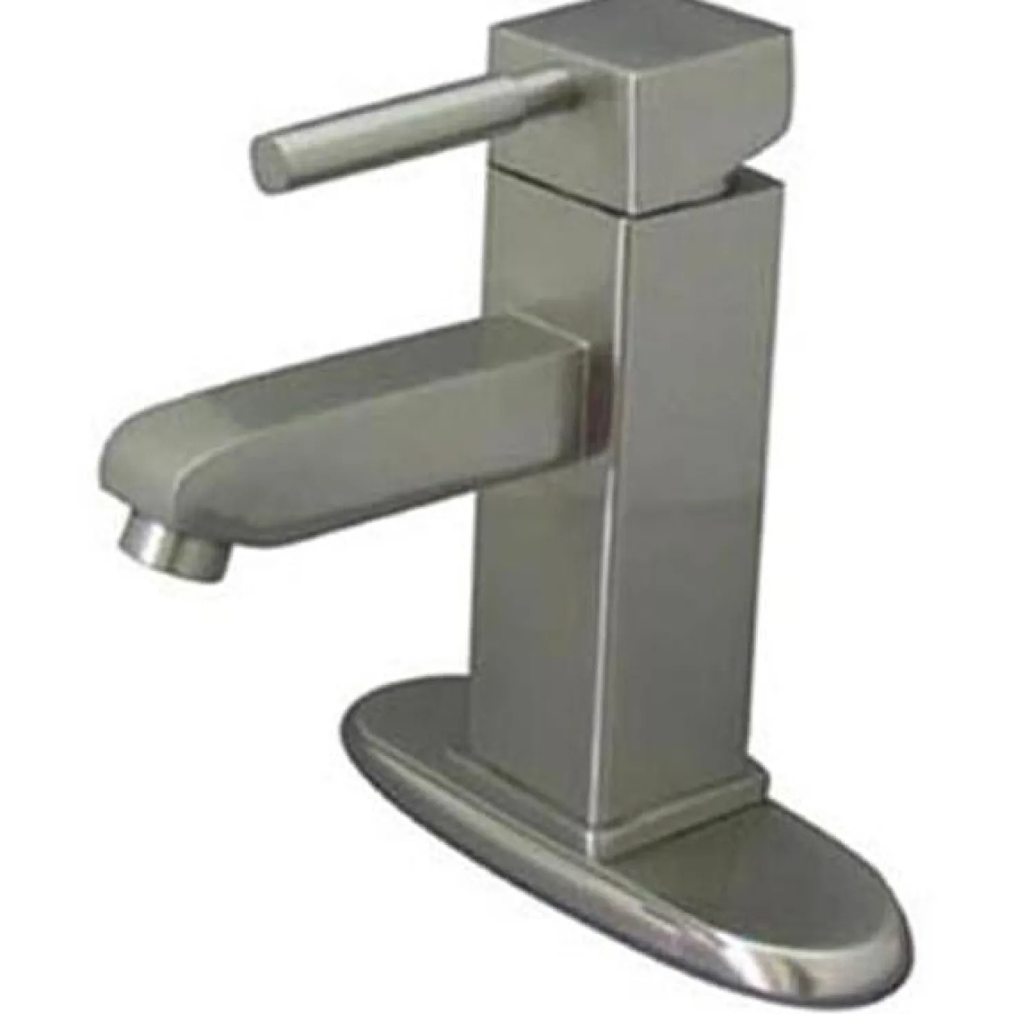 Kingston Brass Concord Single Handle 4" Centerset Lavatory Faucet with Optional Deck Plate and Push-Up