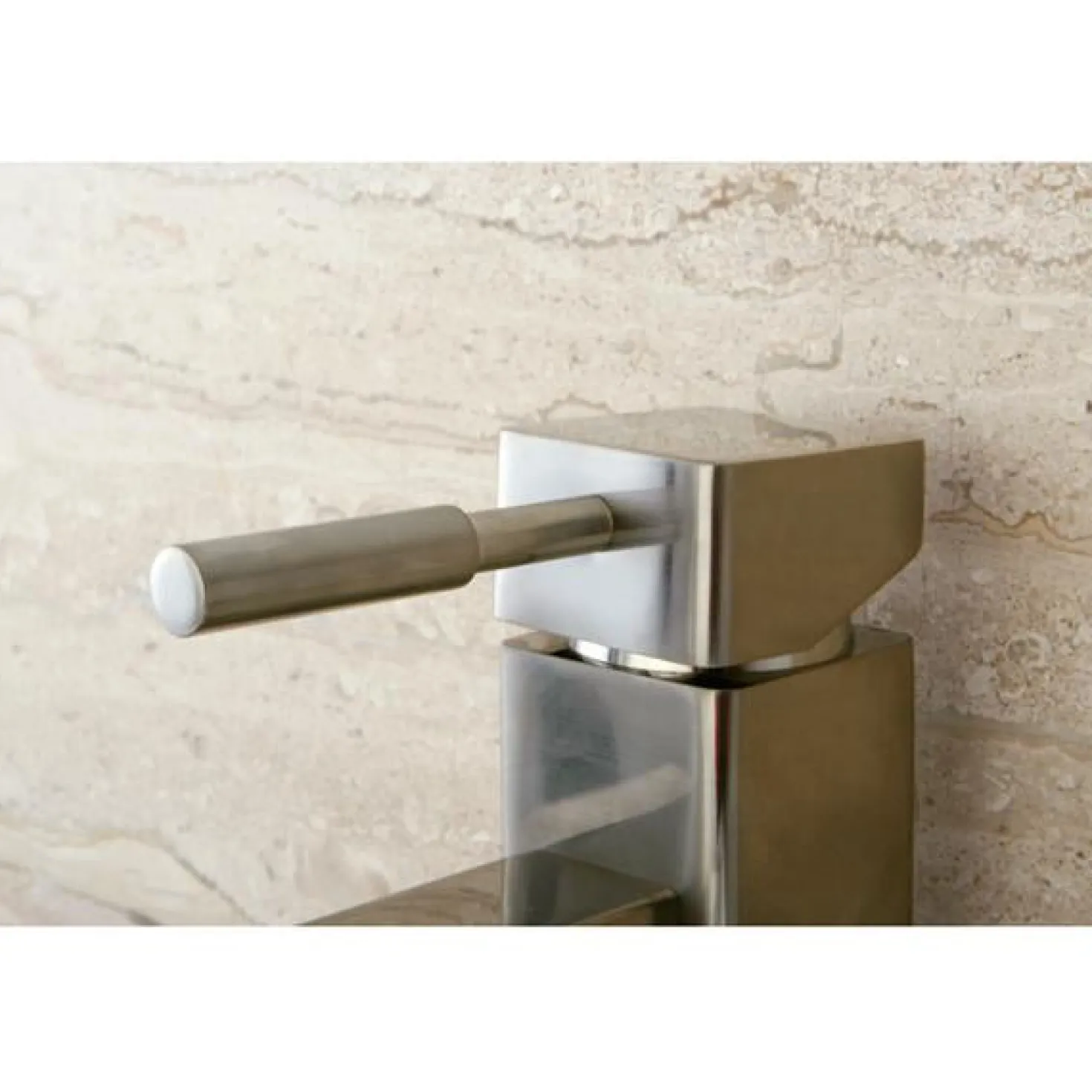 Kingston Brass Concord Single Handle 4" Centerset Lavatory Faucet with Optional Deck Plate and Push-Up