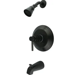 Kingston Brass Concord Single Handle Tub and Shower Faucet