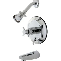 Kingston Brass Concord Single Handle Tub and Shower Set