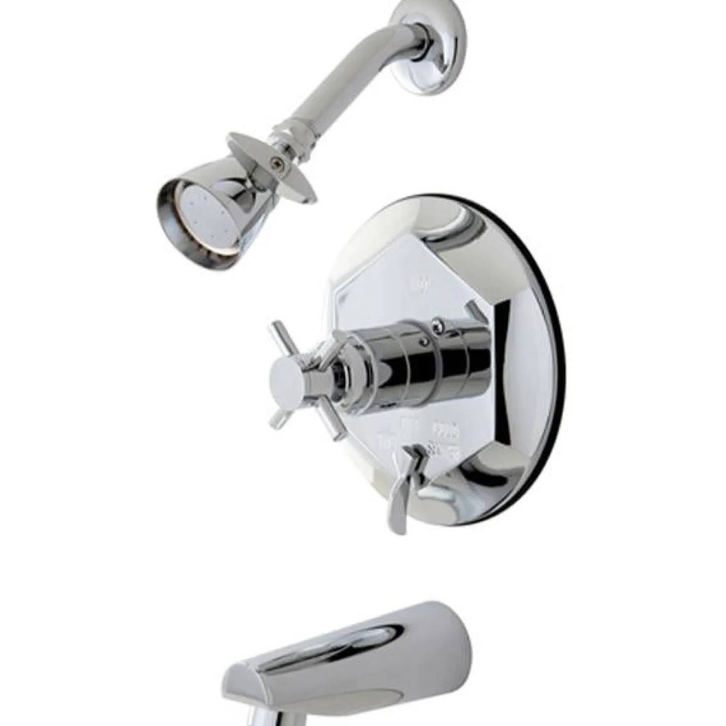 Kingston Brass Concord Single Handle Tub and Shower Set