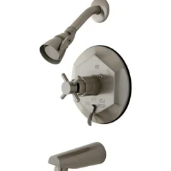 Kingston Brass Concord Single Handle Tub and Shower Set