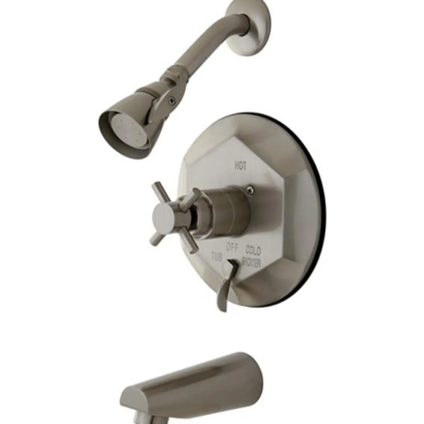 Kingston Brass Concord Single Handle Tub and Shower Set