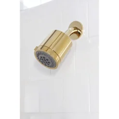 Kingston Brass Concord Three-Handle Tub and Shower Faucet