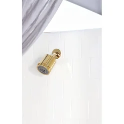 Kingston Brass Concord Three-Handle Tub and Shower Faucet