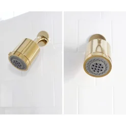 Kingston Brass Concord Three-Handle Tub and Shower Faucet