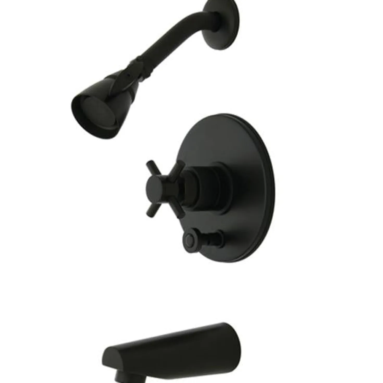 Kingston Brass Concord Tub and Shower Set with Single Handle