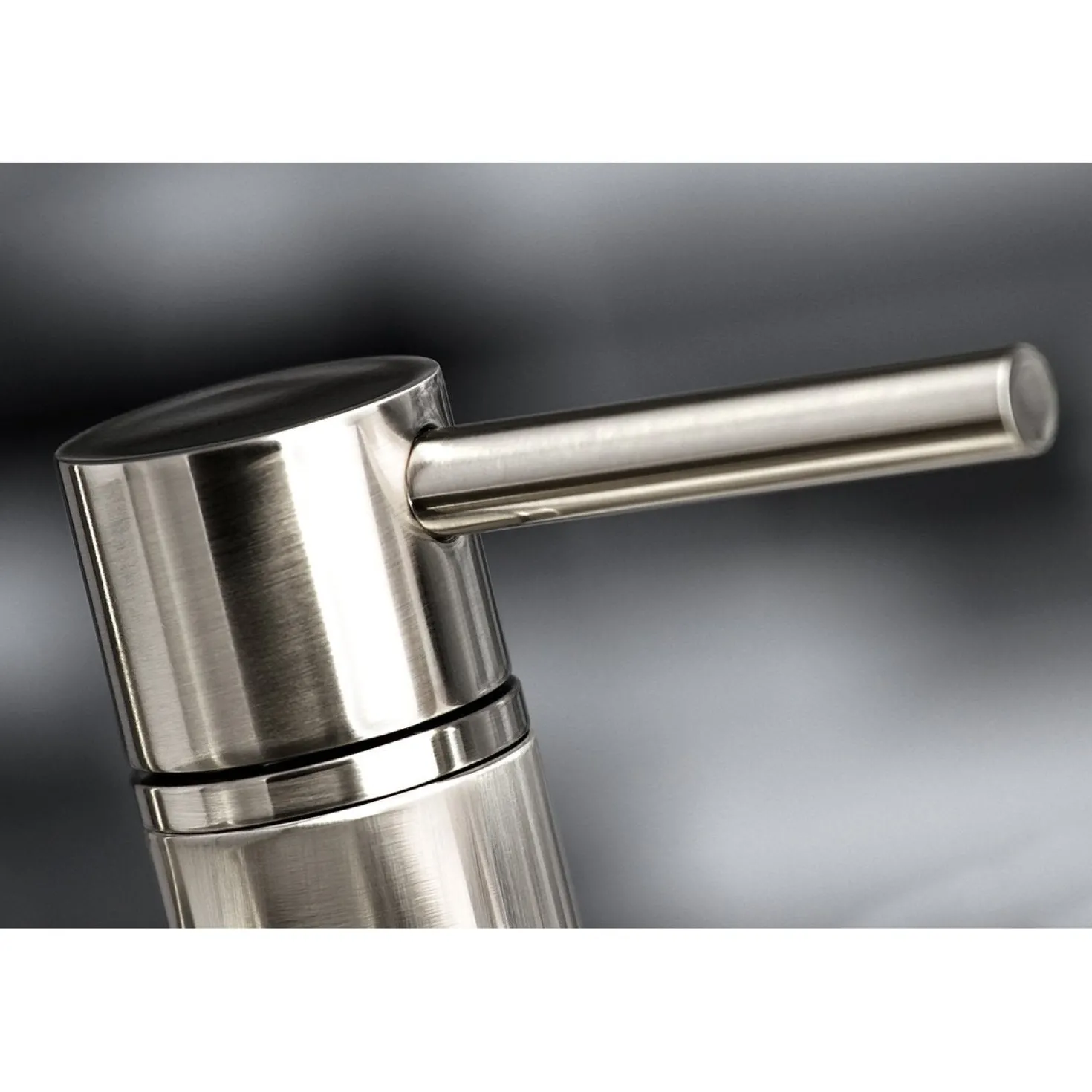 Kingston Brass Concord Two-Handle 4-Hole Bridge Kitchen Faucet with Brass Side Sprayer