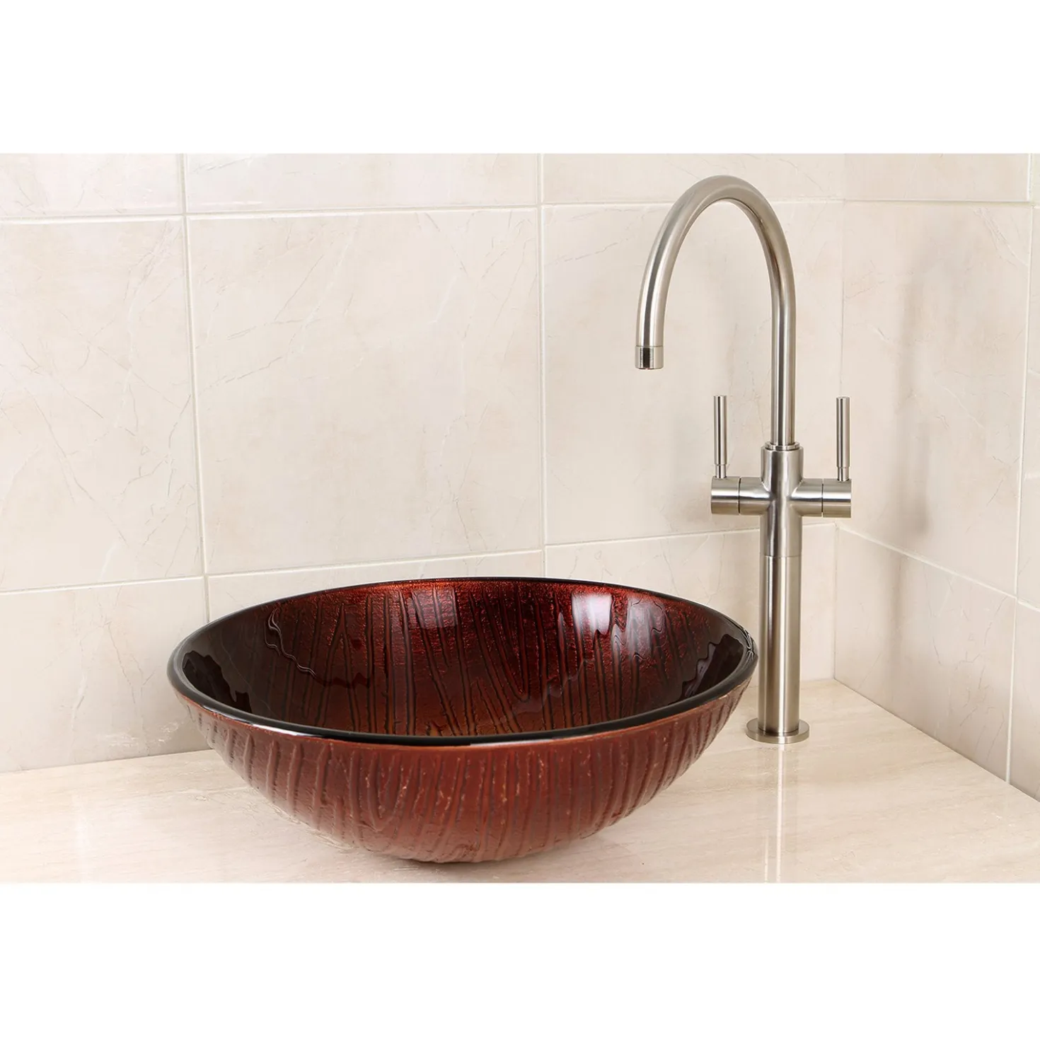 Kingston Brass Concord Two Handle Vessel Sink Faucet