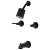 Kingston Brass Concord Two-Handle Tub and Shower Faucet