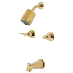 Kingston Brass Concord Two-Handle Tub and Shower Faucet