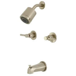 Kingston Brass Concord Two-Handle Tub and Shower Faucet