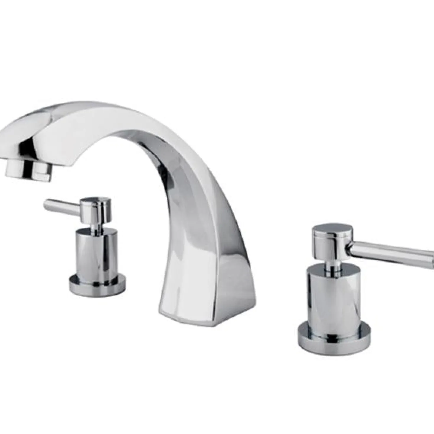 Kingston Brass Concord Two Handle Roman Tub Filler