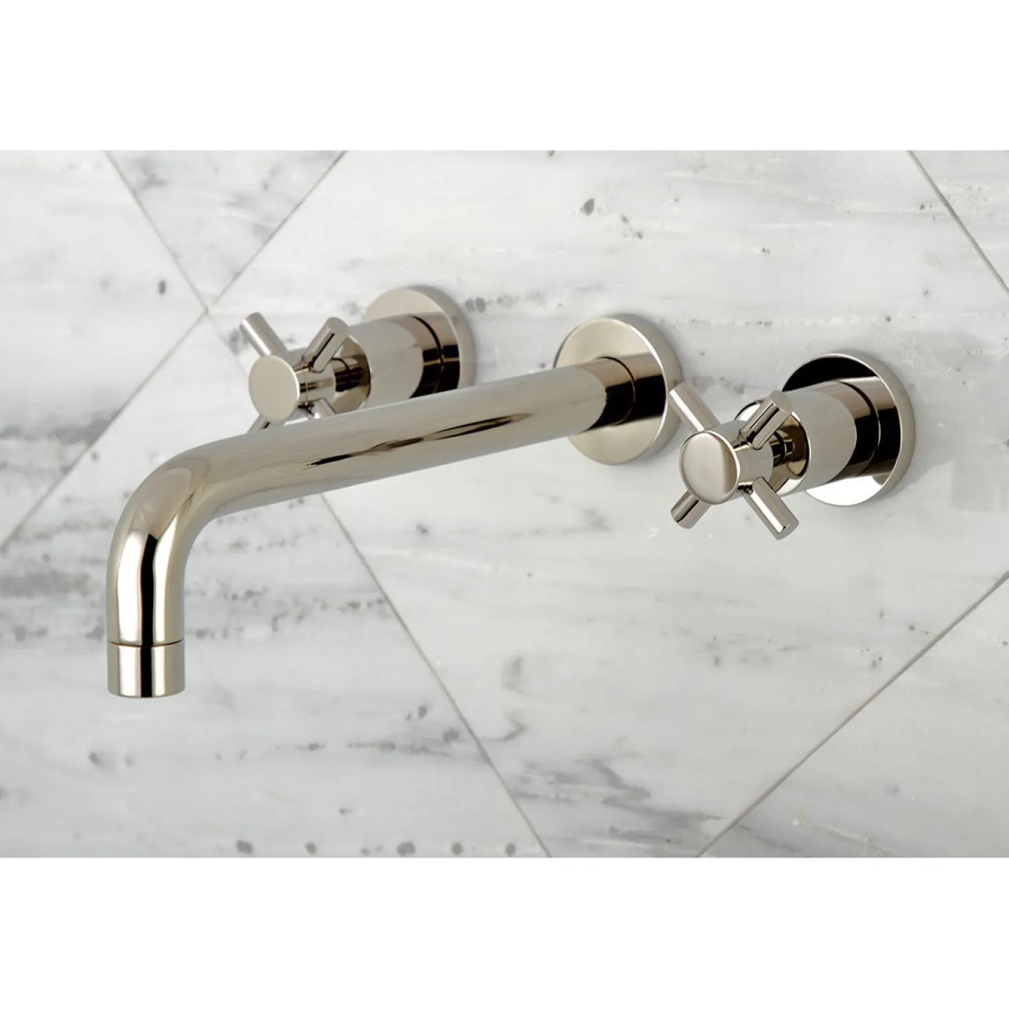 Kingston Brass Concord Two Handles Wall Mount Roman Tub Faucet
