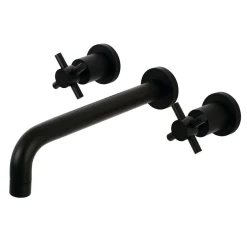Kingston Brass Concord Two Handles Wall Mount Roman Tub Faucet