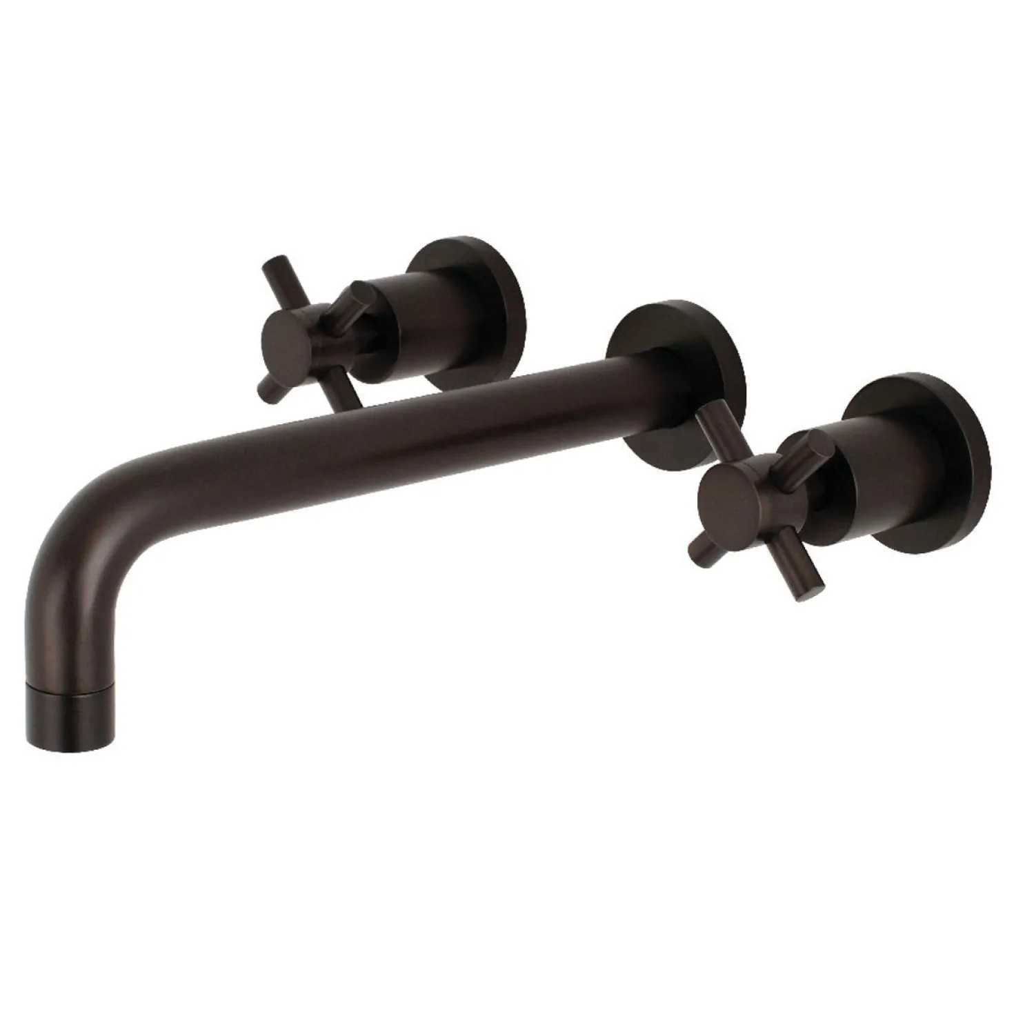 Kingston Brass Concord Two Handles Wall Mount Roman Tub Faucet