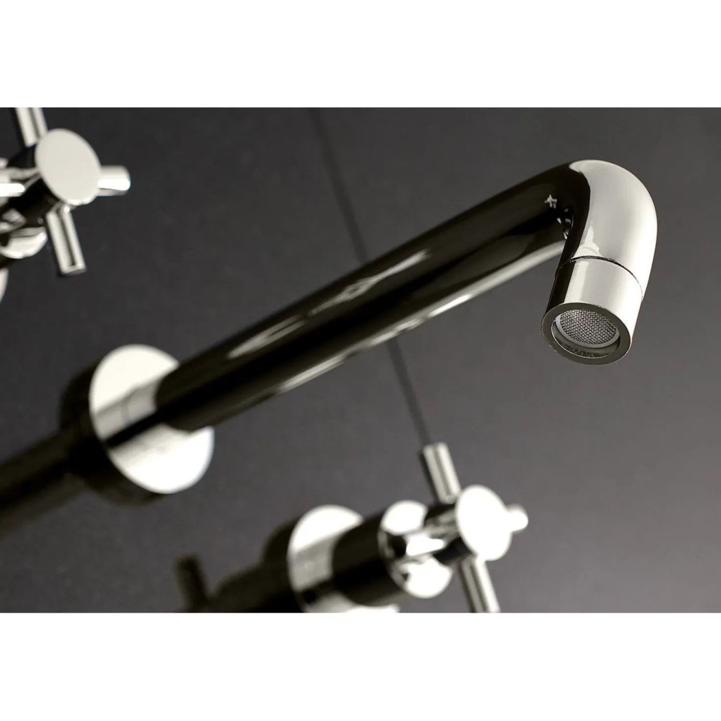 Kingston Brass Concord Two Handles Wall Mount Roman Tub Faucet