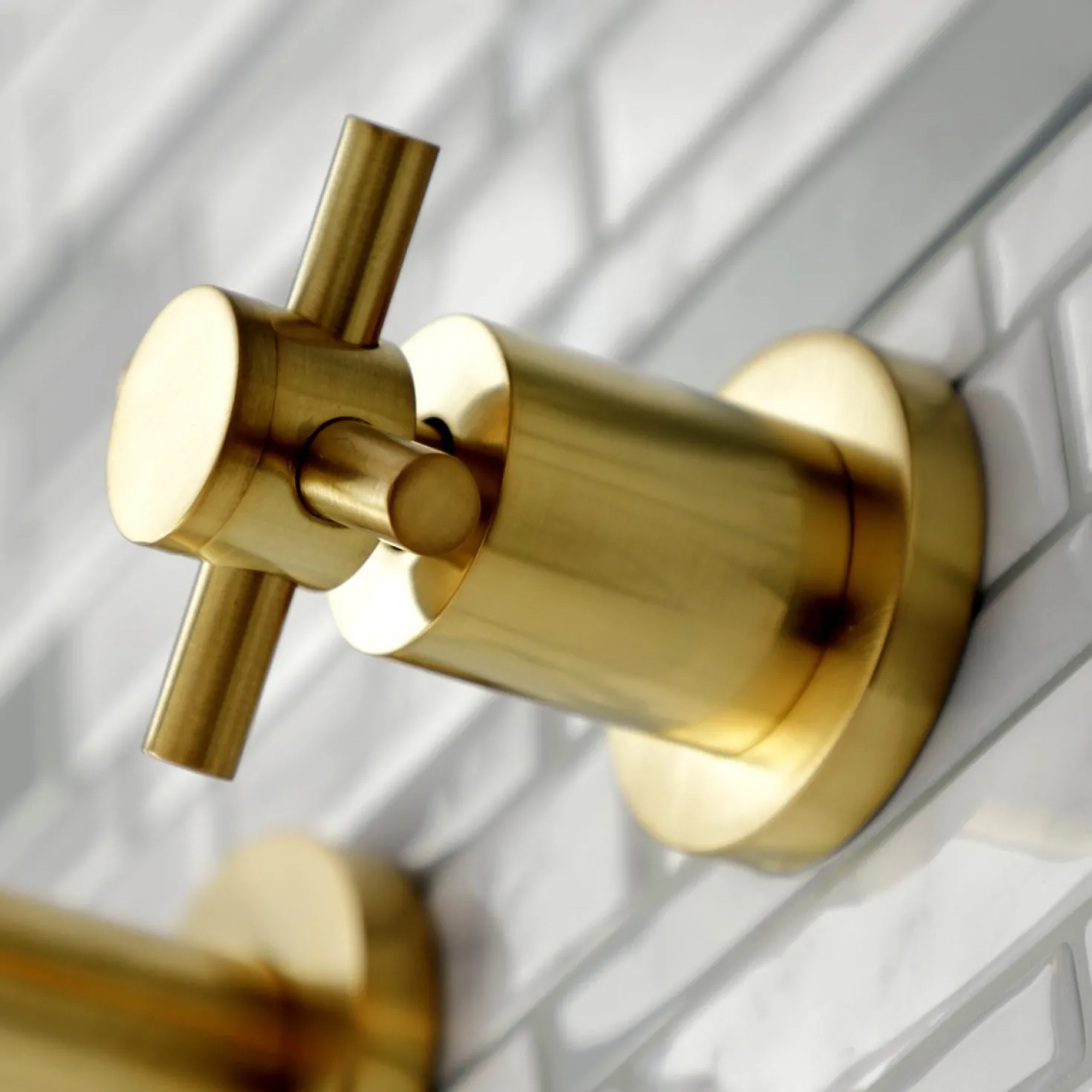 Kingston Brass Concord Two Handles Wall Mount Roman Tub Faucet