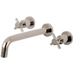 Kingston Brass Concord Two Handles Wall Mount Roman Tub Faucet