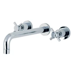 Kingston Brass Concord Two Handles Wall Mount Roman Tub Faucet