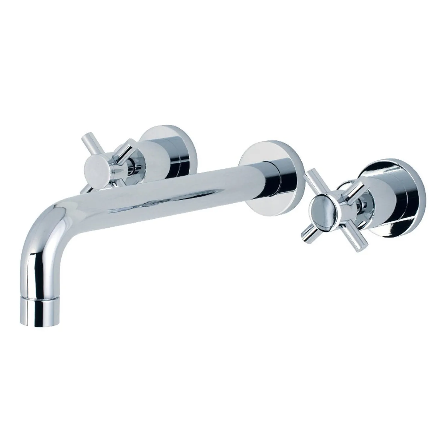 Kingston Brass Concord Two Handles Wall Mount Roman Tub Faucet