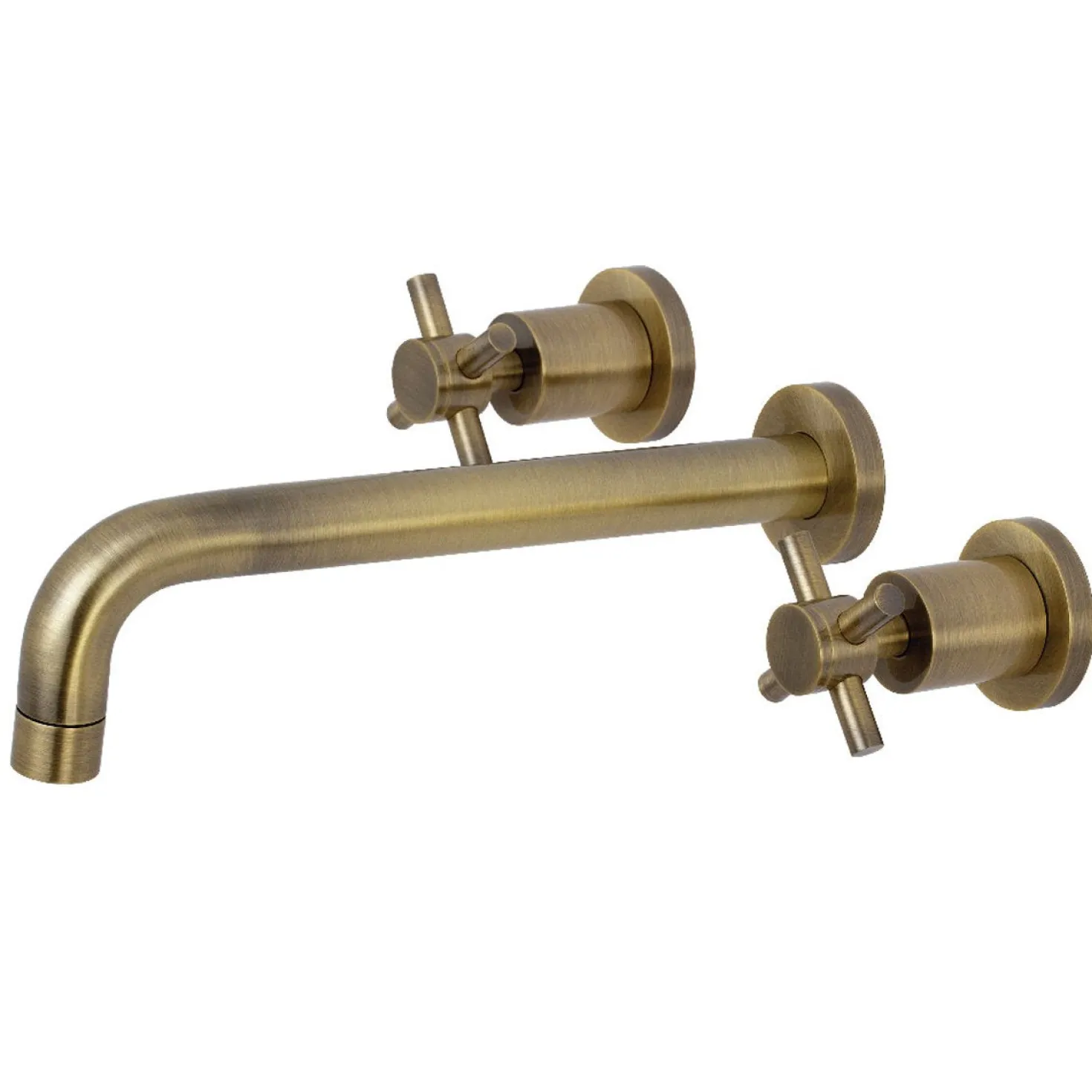 Kingston Brass Concord Two Handles Wall Mount Roman Tub Faucet