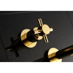 Kingston Brass Concord Two Handles Wall Mount Roman Tub Faucet