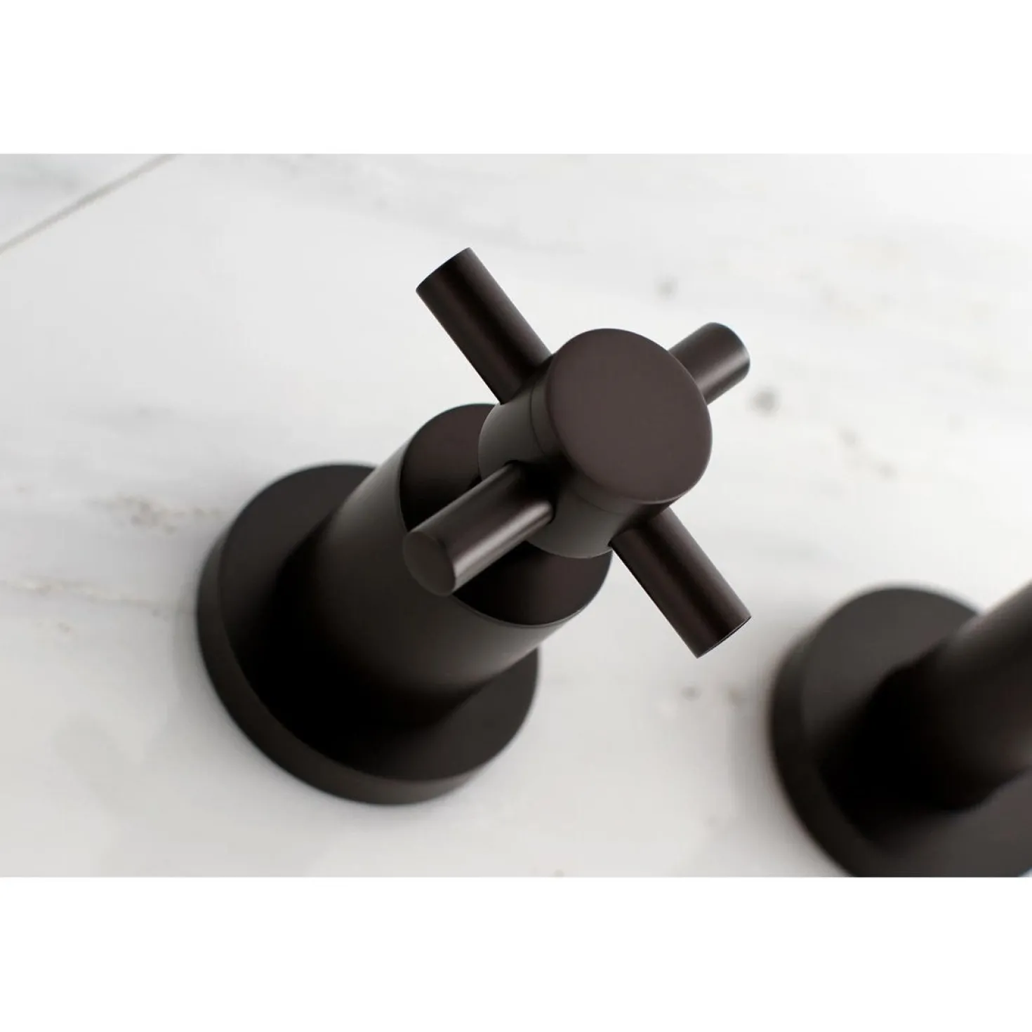 Kingston Brass Concord Two Handles Wall Mount Roman Tub Faucet
