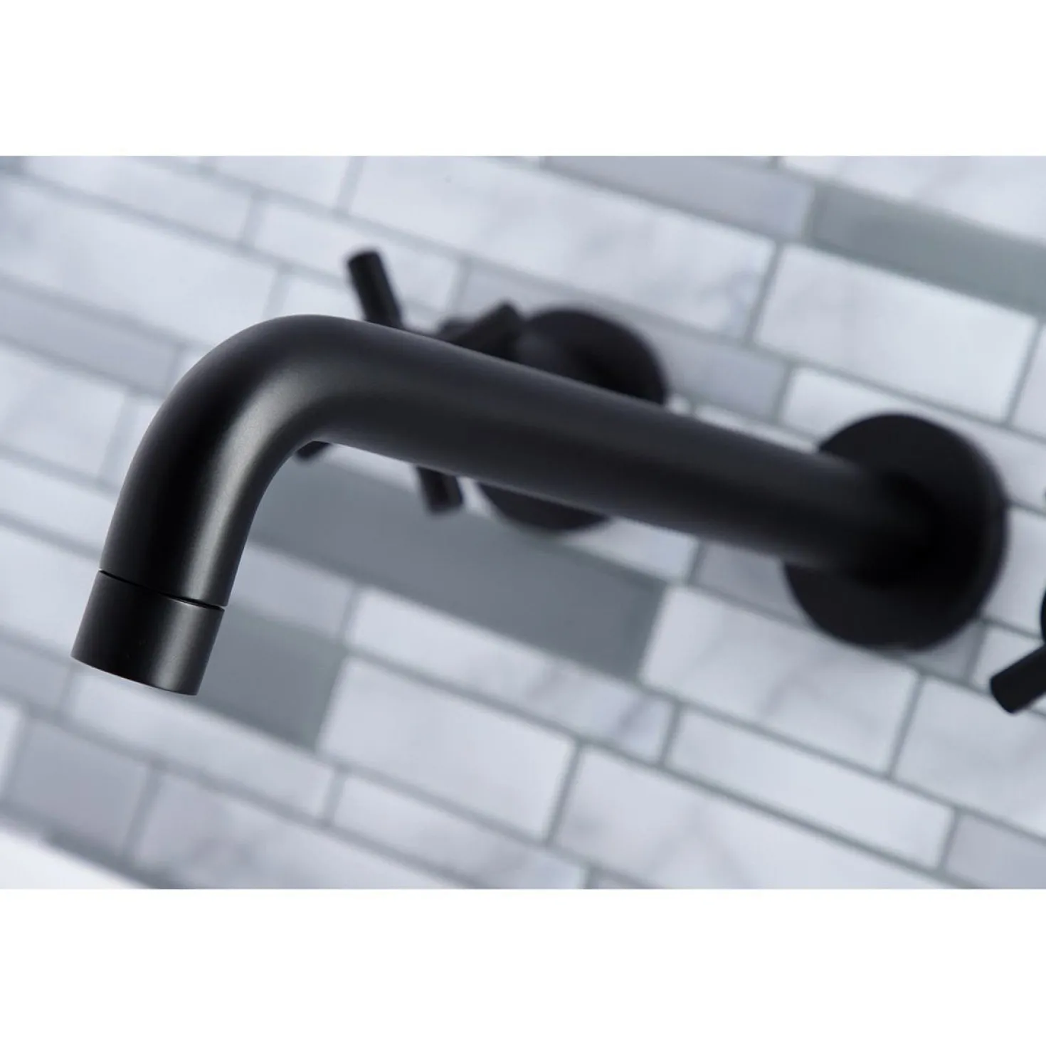 Kingston Brass Concord Two Handles Wall Mount Roman Tub Faucet