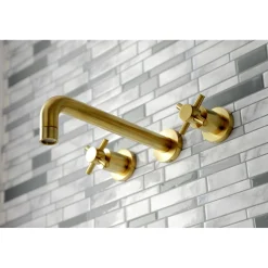 Kingston Brass Concord Two Handles Wall Mount Roman Tub Faucet